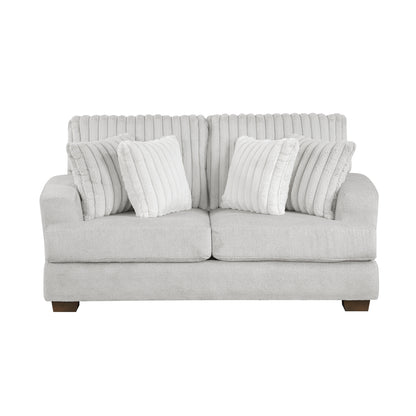 Santiago 2-Piece Living Room Set (Sofa and Love Seat)