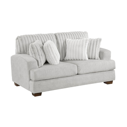 Santiago 2-Piece Living Room Set (Sofa and Love Seat)
