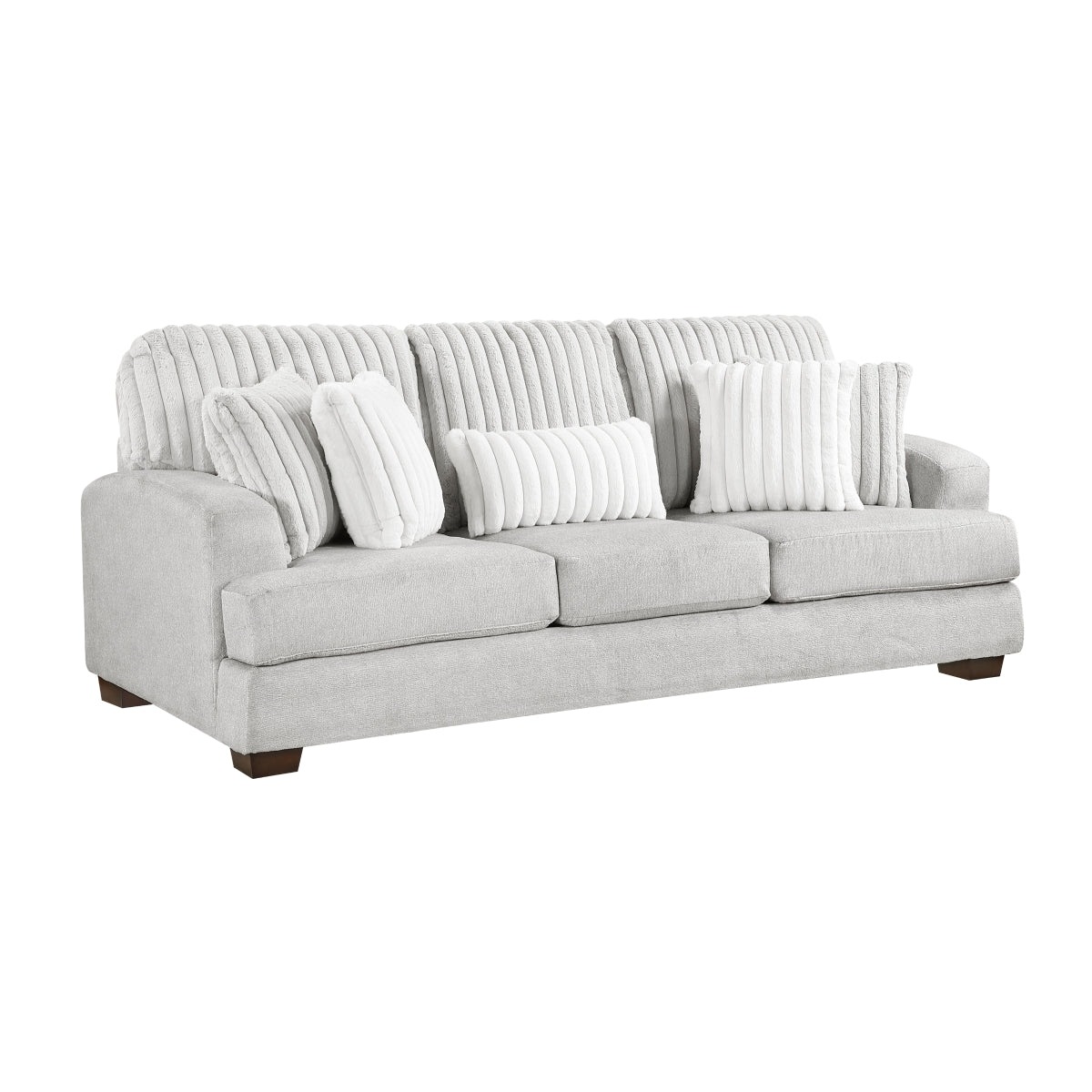 Santiago 2-Piece Living Room Set (Sofa and Love Seat)