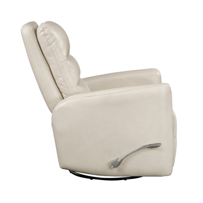 Dimitri Swivel Glider Reclining Chair - Beige