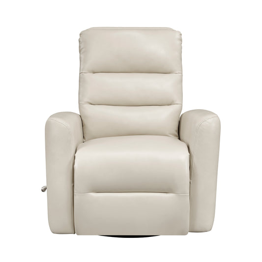 Dimitri Swivel Glider Reclining Chair - Beige