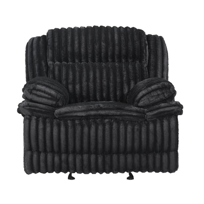 Goodland Glider Reclining Chair - Black