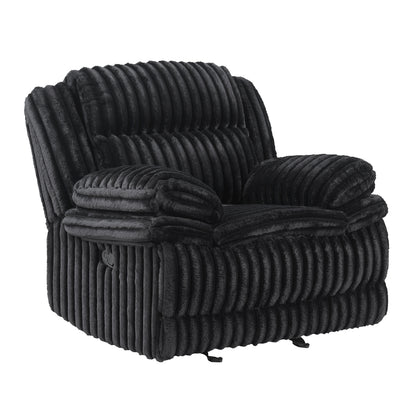 Goodland Glider Reclining Chair - Black
