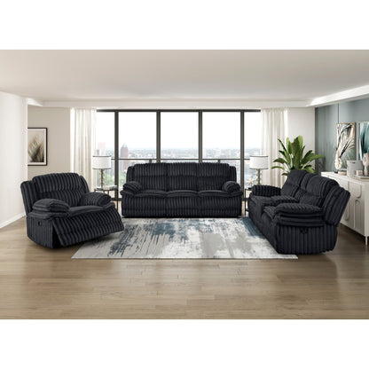 Goodland Glider Reclining Chair - Black