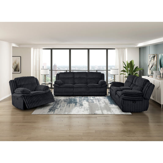 Goodland Glider Reclining Chair - Black