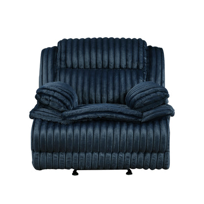Goodland Glider Reclining Chair - Blue
