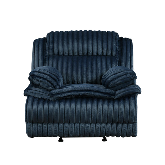 Goodland Glider Reclining Chair - Blue