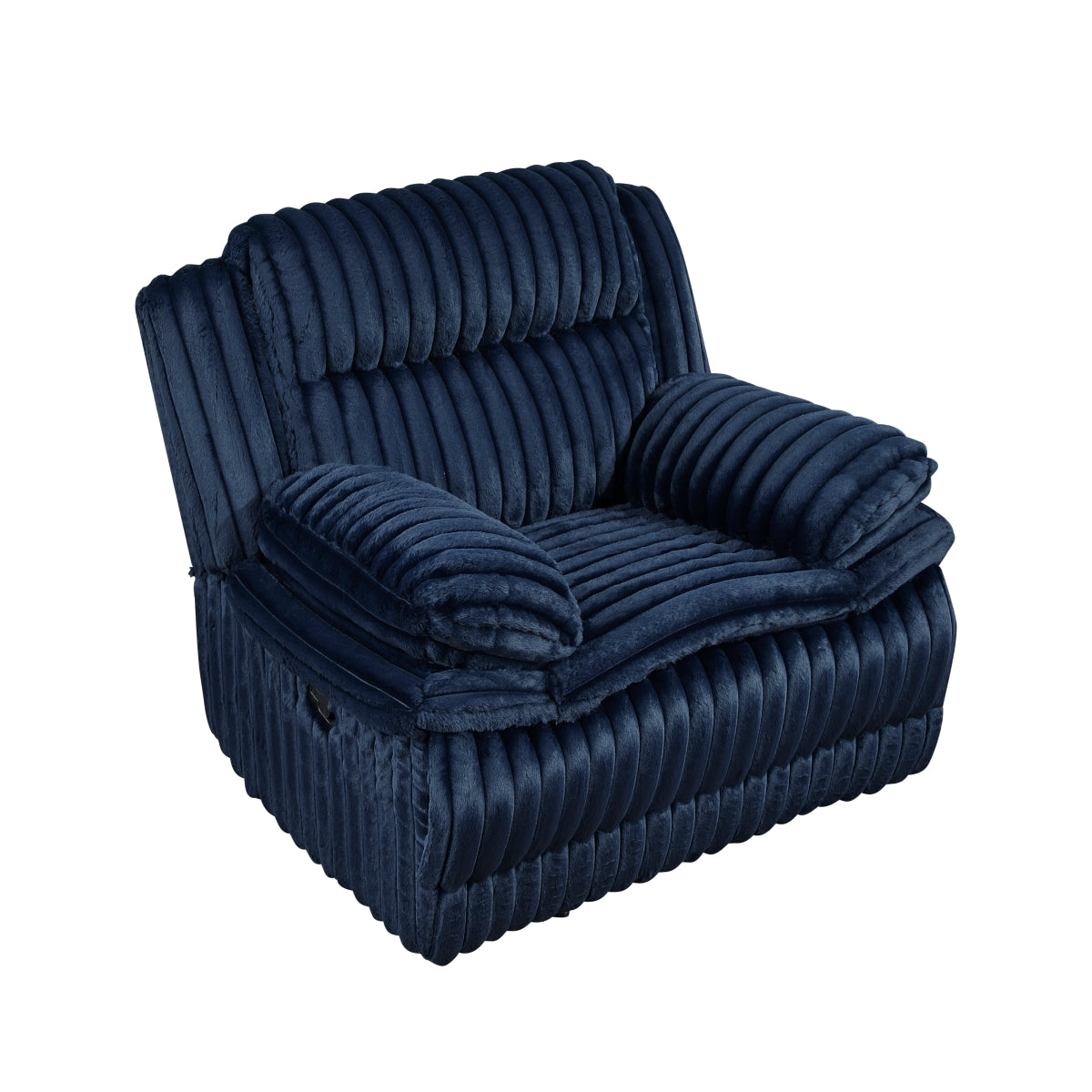Goodland Glider Reclining Chair - Blue