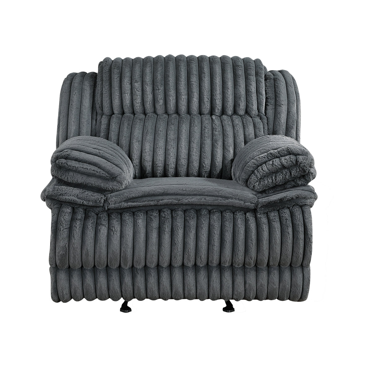 Goodland Glider Reclining Chair - Dark gray