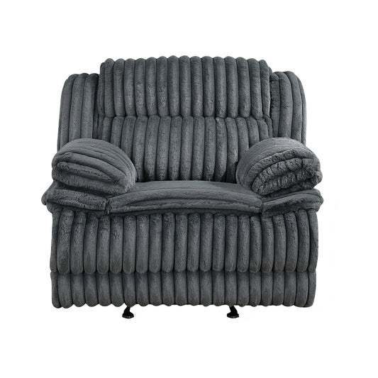Goodland Glider Reclining Chair - Dark gray