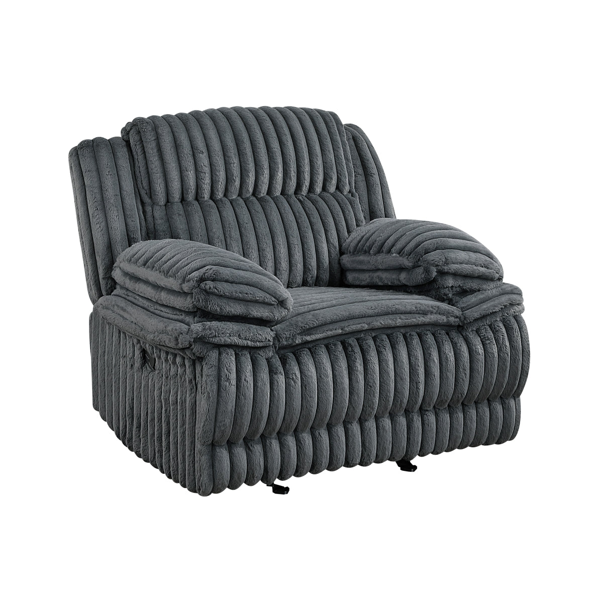 Goodland Glider Reclining Chair - Dark gray