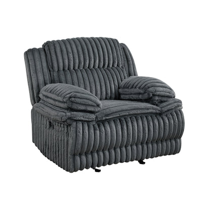 Goodland Glider Reclining Chair - Dark gray