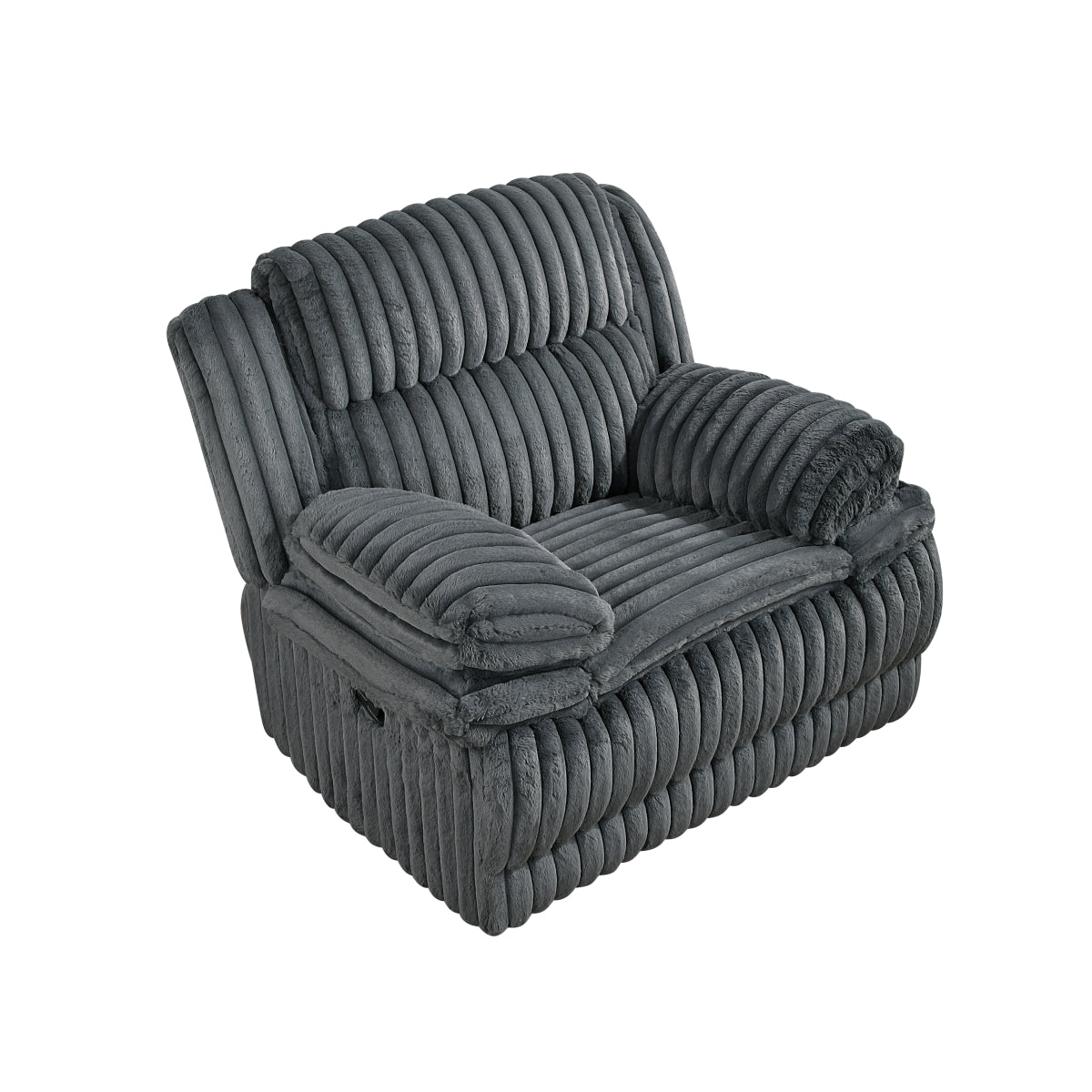 Goodland Glider Reclining Chair - Dark gray