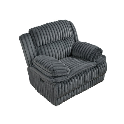 Goodland Glider Reclining Chair - Dark gray