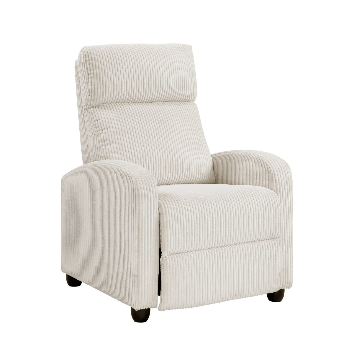 Parsons Push Back Reclining Chair - Beige