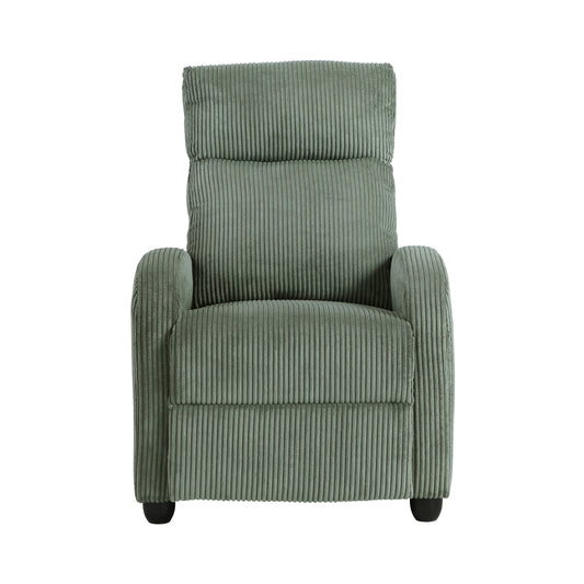 Parsons Push Back Reclining Chair - Green