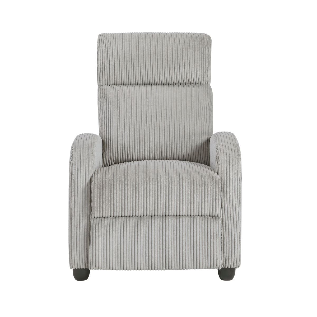 Parsons Push Back Reclining Chair - Light gray