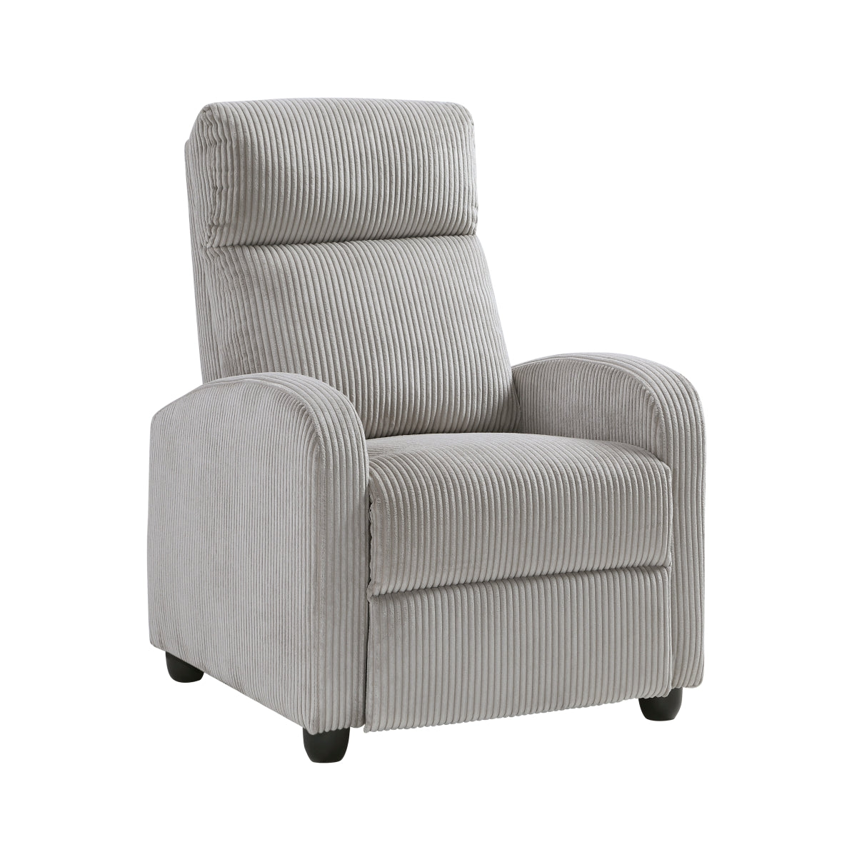 Parsons Push Back Reclining Chair - Light gray