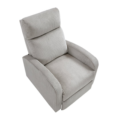 Parsons Push Back Reclining Chair - Light gray
