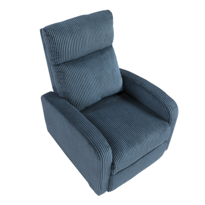 Parsons Push Back Reclining Chair - Midnight blue