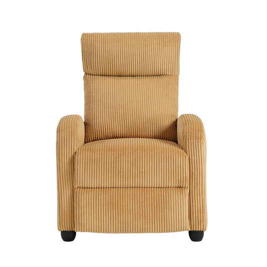 Parsons Push Back Reclining Chair - Yellow