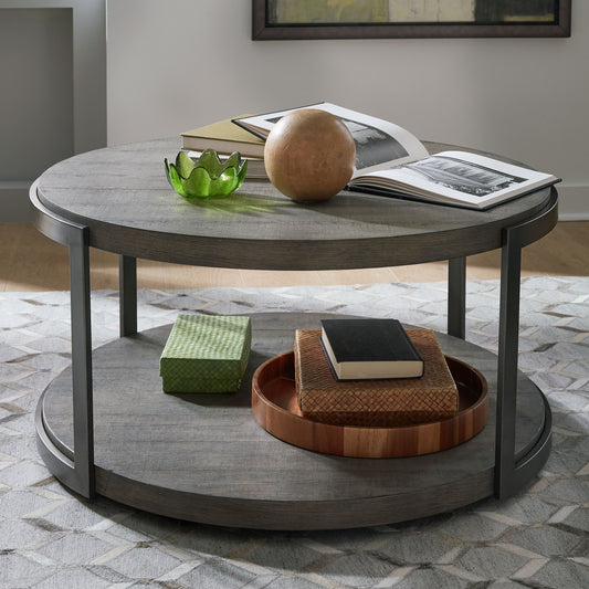 Modern View Round Cocktail Table Top