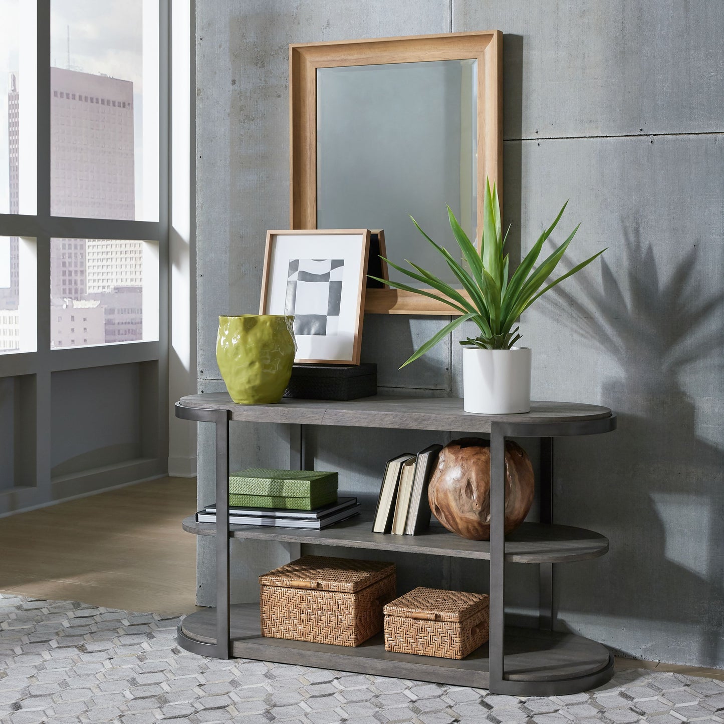 Modern View Sofa Table Top