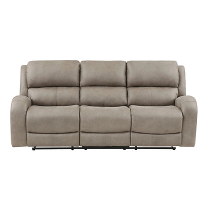 Pagosa Double Reclining Sofa - Brown