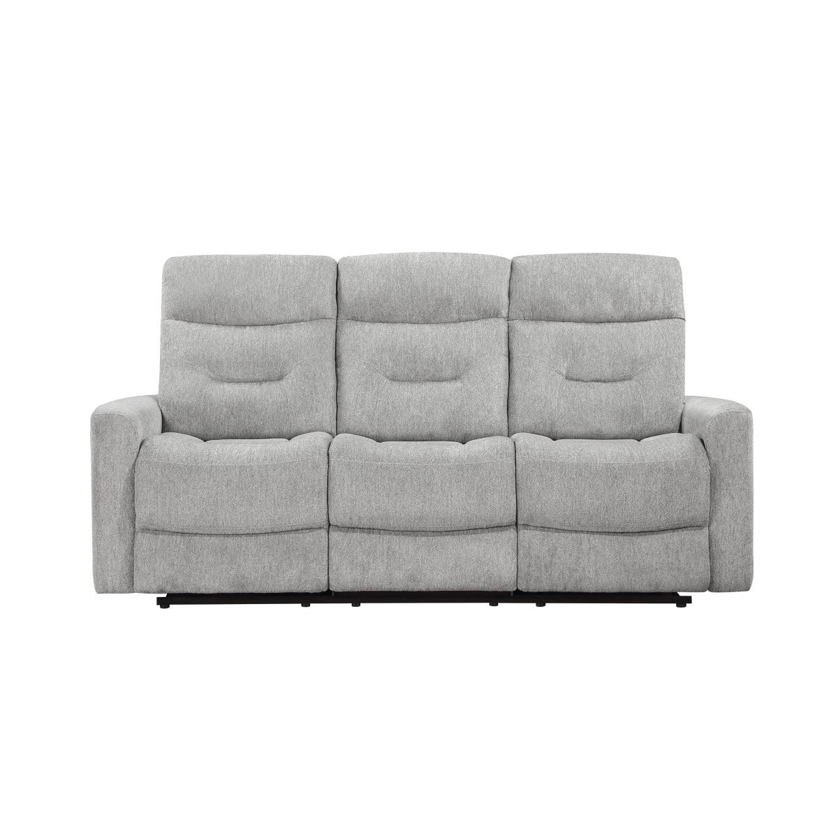 Lyndon Double Reclining Sofa - Gray