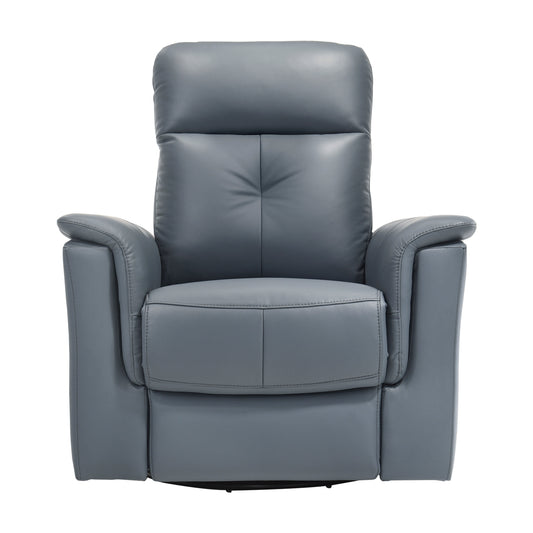 Bristow Swivel Glider Reclining Chair - Blue gray