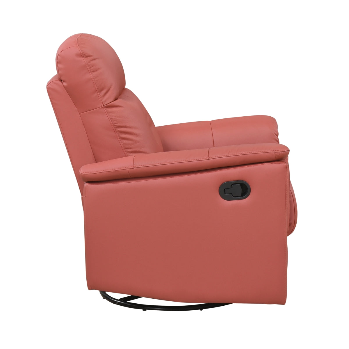 Bristow Swivel Glider Reclining Chair - Red