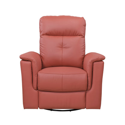 Bristow Swivel Glider Reclining Chair - Red