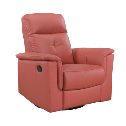 Bristow Swivel Glider Reclining Chair - Red