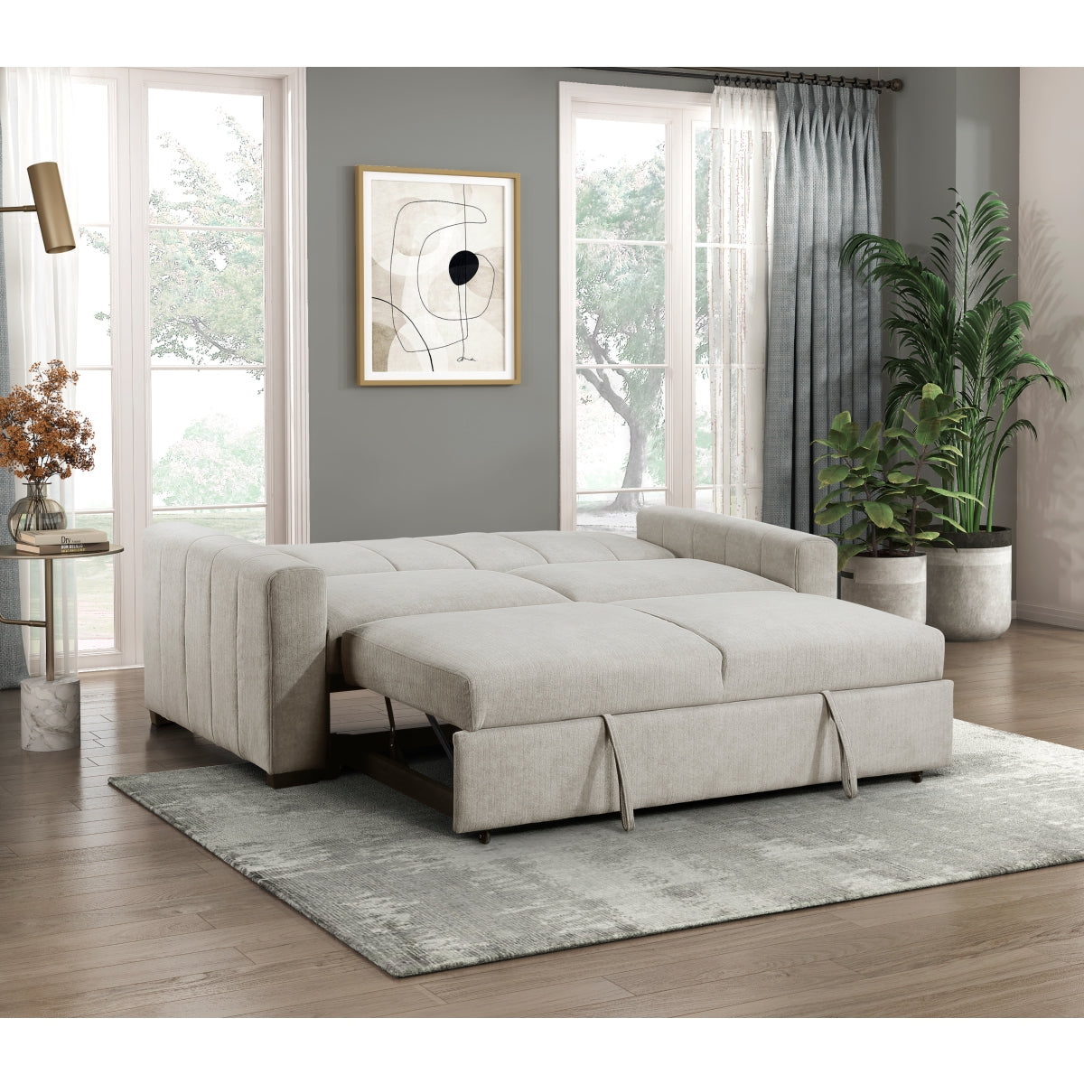 Michah Convertible Sofa with Pull-out Bed