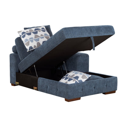 Raife Right Side Chaise with Hidden Storage