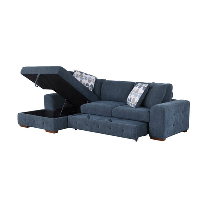 Raife 2-Piece Sectional with Left Chaise and Pull-out Bed