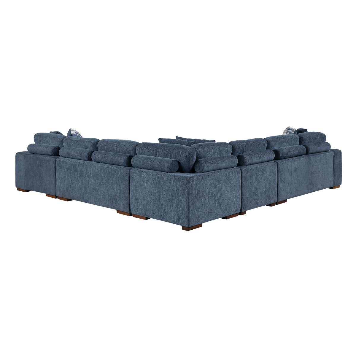 Raife 5-Piece Sectional with Right Chaise and Pull-out Bed