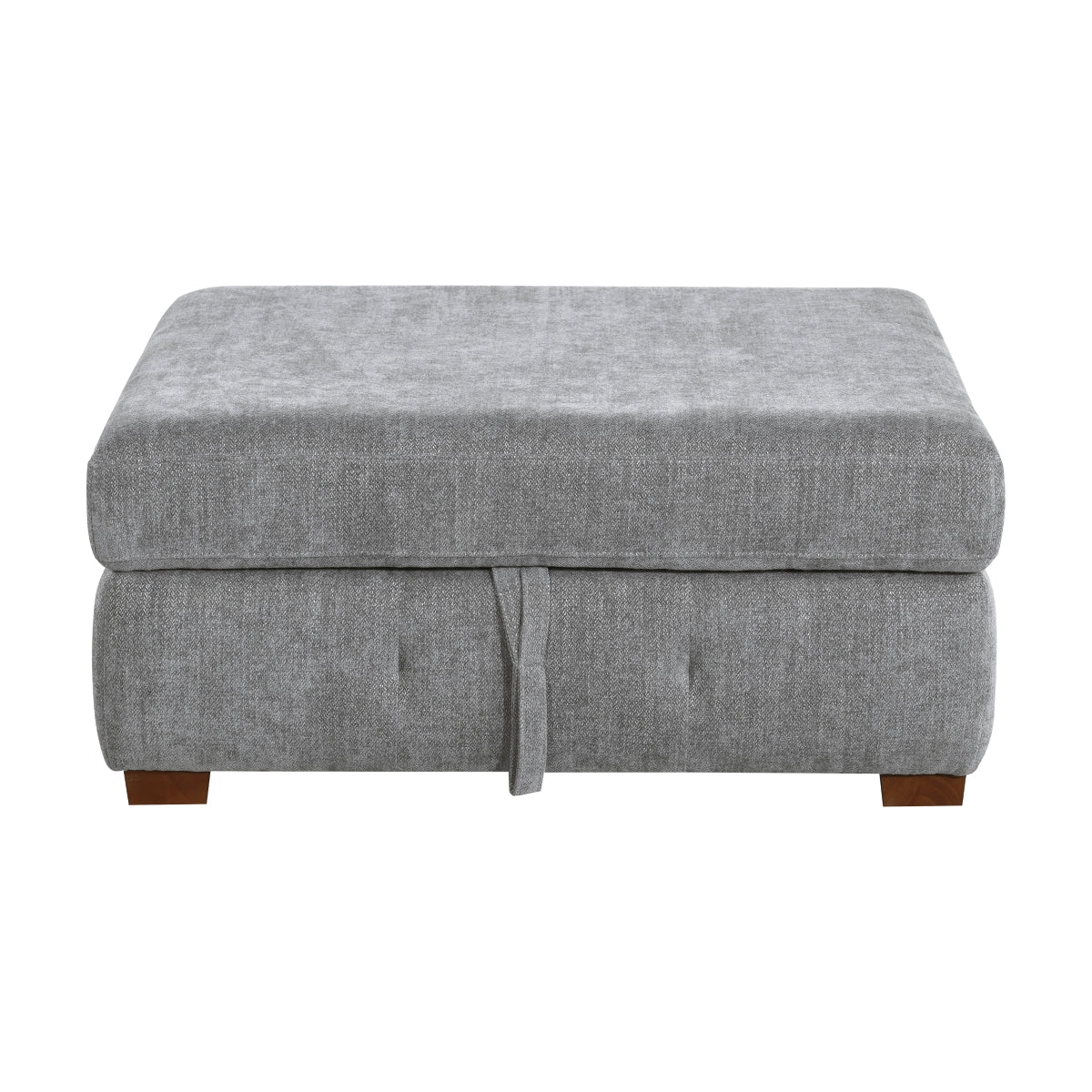 Raife Storage Ottoman - Gray
