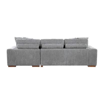 Raife 2-Piece Sectional with Right Chaise and Pull-out Bed