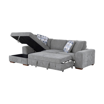 Raife 2-Piece Sectional with Left Chaise and Pull-out Bed