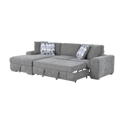 Raife 2-Piece Sectional with Left Chaise and Pull-out Bed