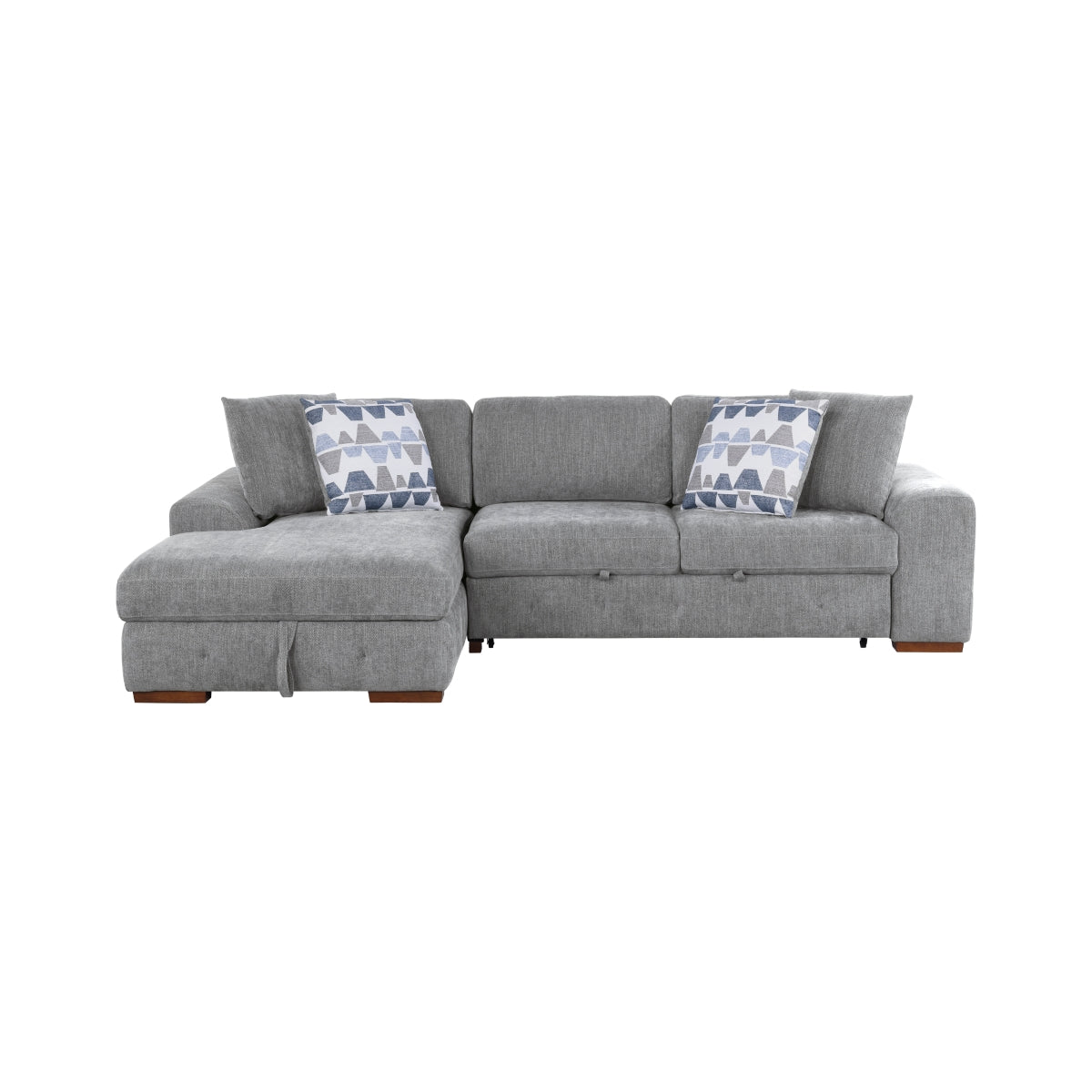 Raife 2-Piece Sectional with Left Chaise and Pull-out Bed
