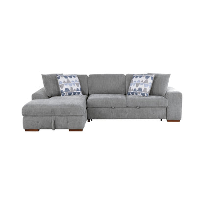 Raife 2-Piece Sectional with Left Chaise and Pull-out Bed