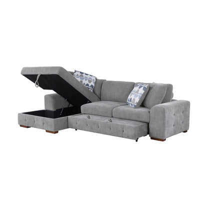 Raife 2-Piece Sectional with Left Chaise and Pull-out Bed