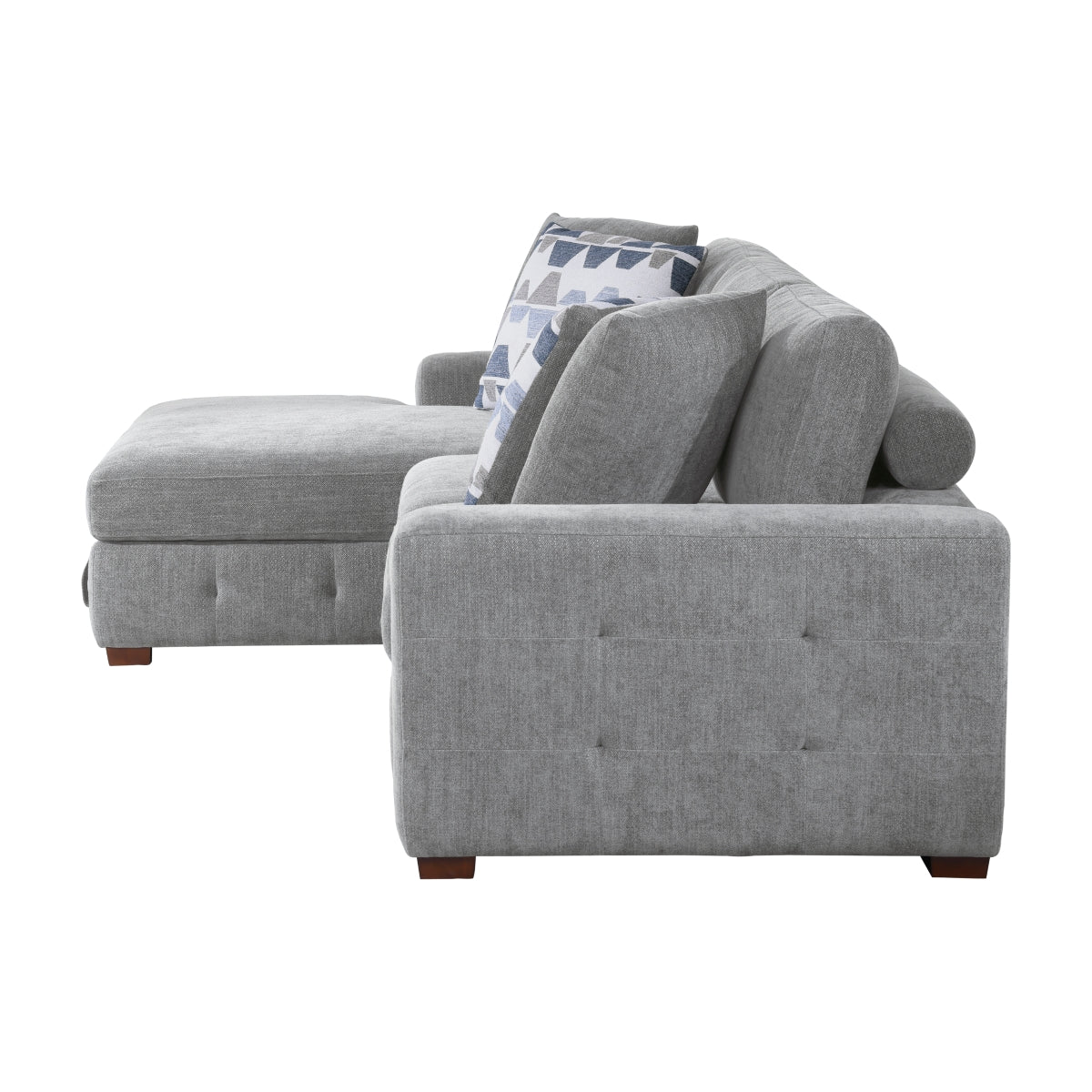 Raife 2-Piece Sectional with Left Chaise and Pull-out Bed