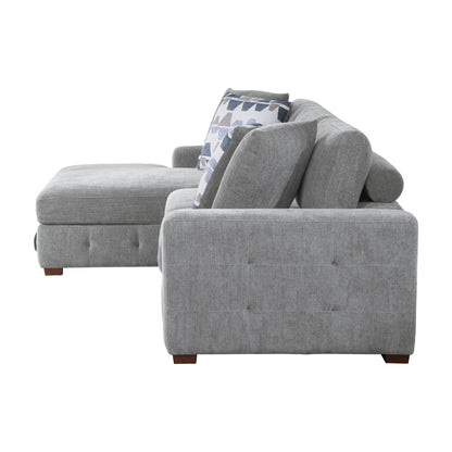 Raife 2-Piece Sectional with Left Chaise and Pull-out Bed