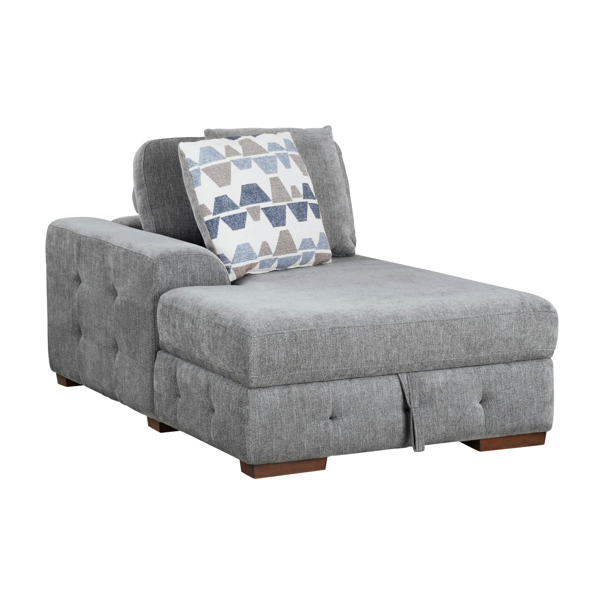 Raife Left Side Chaise with Hidden Storage