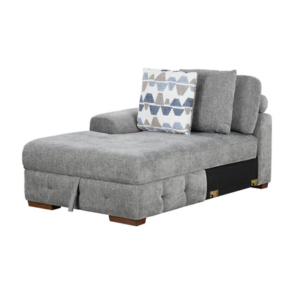 Raife Left Side Chaise with Hidden Storage