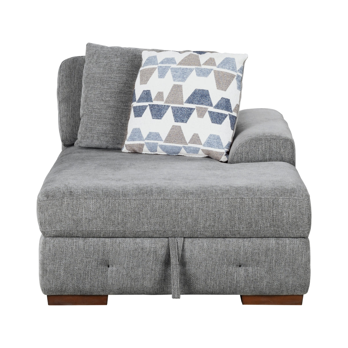Raife Right Side Chaise with Hidden Storage