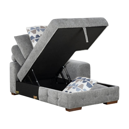 Raife Right Side Chaise with Hidden Storage